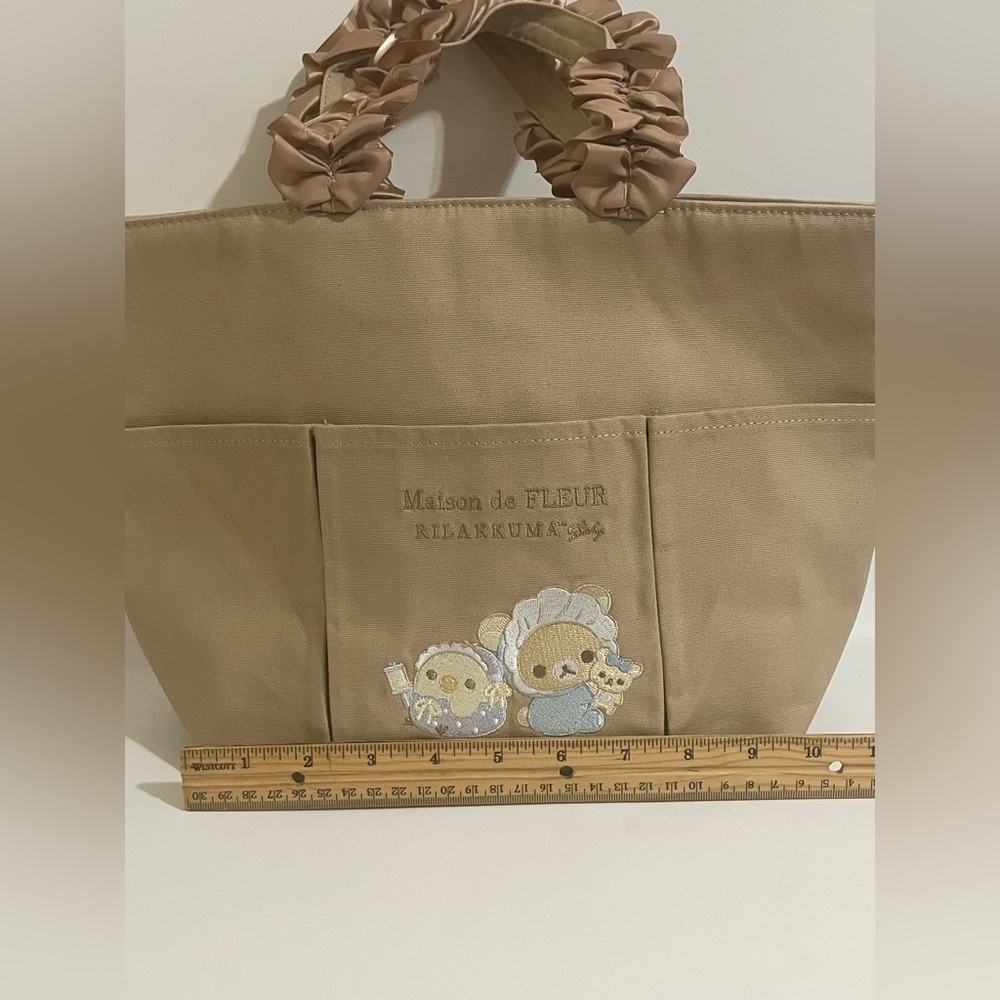 Rilakkuma Baby x Maison De Fleur Tote Bag PRE-OWNED - Picture 4 of 7